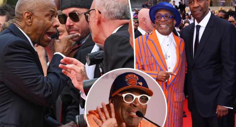 Spike Lee subtly reacts to Denzel Washington’s confrontation with handsy photographer at Cannes Film Festival