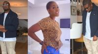 Stray bullets hits Mercy Johnson as Don Jazzy New Look Sparks Debate Amongst Fans