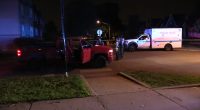 Suspect shot by police after allegedly striking officer with truck on NW Side, police say