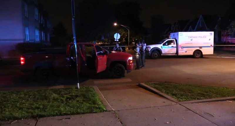 Suspect shot by police after allegedly striking officer with truck on NW Side, police say