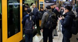 Trains on the T1 line have been affected by an issue at Artarmon