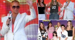 Teddi Mellencamp celebrates Mother’s Day early with her kids at Wango Tango amid cancer battle