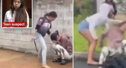 Teen bullies beat, kick 21-year-old with disability in barbaric caught-on-video attack: ‘Pure evil’