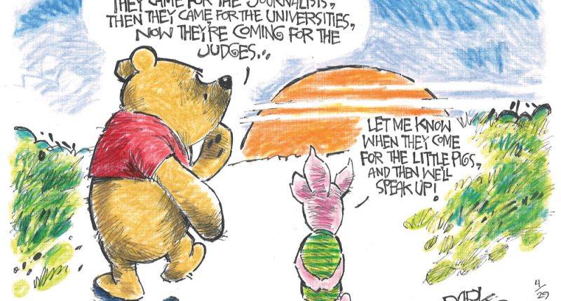 First they came for by John Darkow, Columbia Missourian