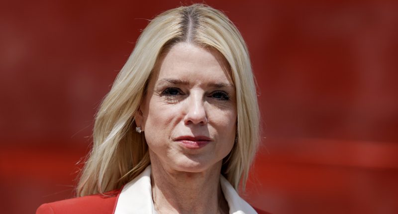 The Pam Bondi Outfit That Is Tackier Than All The Rest (Sequins AND Feathers?!)
