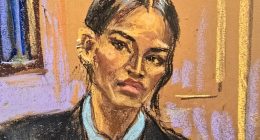 Sean ' Diddy ' Combs' legal team went on the offensive Thursday, producing text messages where ex-girlfriend Cassie Ventura (pictured in court sketch) claimed she 'loved' Combs' 'freak-offs'