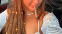 A bikini-clad Bella seems to have presented herself as Bonnie in a Bonnie and Clyde scenario