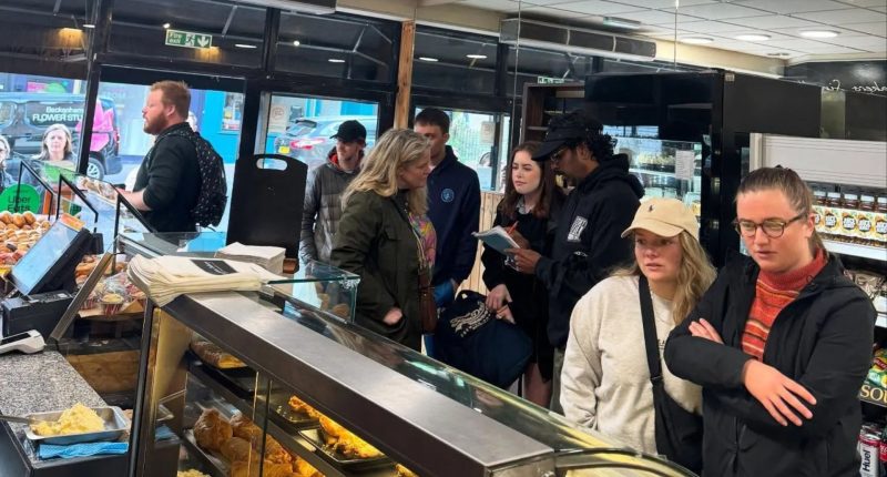 Top comedian spotted working in London bakery leaving customers stunned – would you have spotted him?