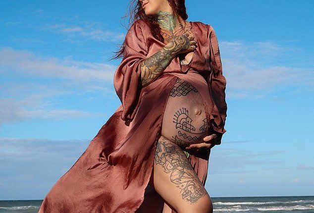 Stacey Nightingale an artist from the Sunshine Coast died on Wednesday after giving birth to her third child