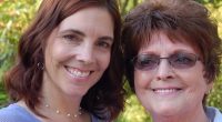 After taking one single bite of a cookie purchased from a Safeway grocery store in Washington, 78-year-old Peggy Bryant died from a severe allergic reaction - and now her family is seeking justice (pictured: on left, Lisa Bishop, Bryant's daughter. On right, Bryant)
