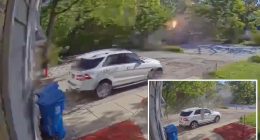 Truck explosion caught on camera in suburban Chicago after propane leak: officials