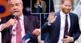 Trump ally Nigel Farage makes dig at Prince Harry: ‘You sent us woke’
