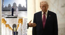 Trump hails ‘incredible culture’ of Islam in rare presidential mosque visit