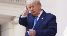 President Donald Trump fumed about a California transgender athlete on the way to state championships, threatening to hold back federal funding from the state over the issue