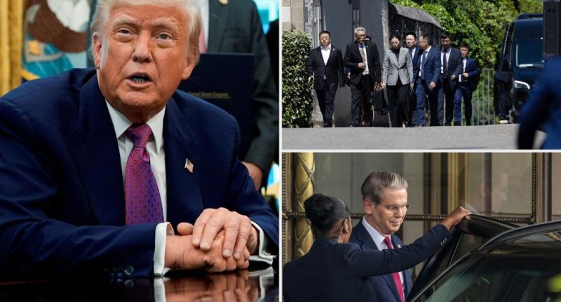 Trump says ‘total reset negotiated’ with China during intense 10-hour tariff talks in Geneva