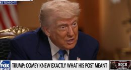 Trump's fiery six-word response to 'child' James Comey's post calling for his 'assassination'