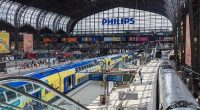 A woman has been arrested in Germany after twelve people were left injured following a knife attack at Hamburg Central Station (file image)