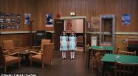 Lisa and Louise Burns portrayed the Grady twins in the iconic horror film, The Shining, released in 1980