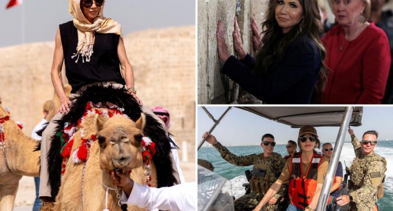 US Homeland Security Secretary Kristi Noem visits Israel, Middle East