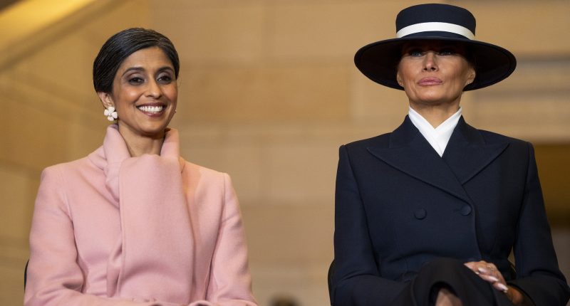 Usha Vance's Style Outshines Melania Trump Yet Again & Proves FLOTUS Has Given Up