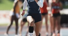 AB Hernandez, 17, sealed her place in three finals yesterday - high jump, long jump and triple jump - after coming out on top in all of her preliminary heats