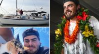 Viral Oregon man who quit his job to set sail with his cat arrives to cheering fans in Hawaii after weekslong journey