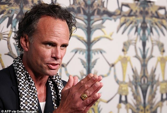 Walton Goggins, 53, dramatically 'derailed' an interview three times when he was asked about his alleged feud with his White Lotus co-star Aimee Lou Wood, 31