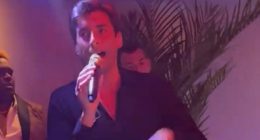 Watch James Argent shamelessly dance on stage before holding fan ‘meet & greets’ on return to Spain after attack on ex
