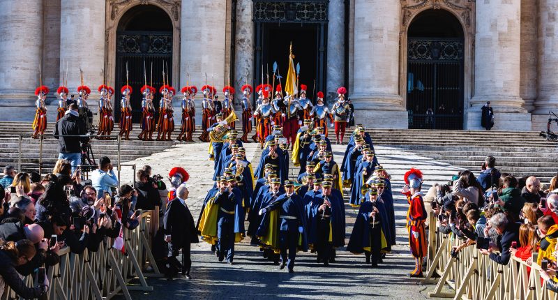 What Song Did The Swiss Guard March To After The Conclave?