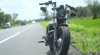 Why You Should Never Ignore A Helmet On The Ground Behind A Motorcycle