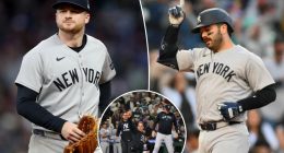 Yankees’ win over Mariners overshadowed by Oswaldo Cabrera’s scary injury