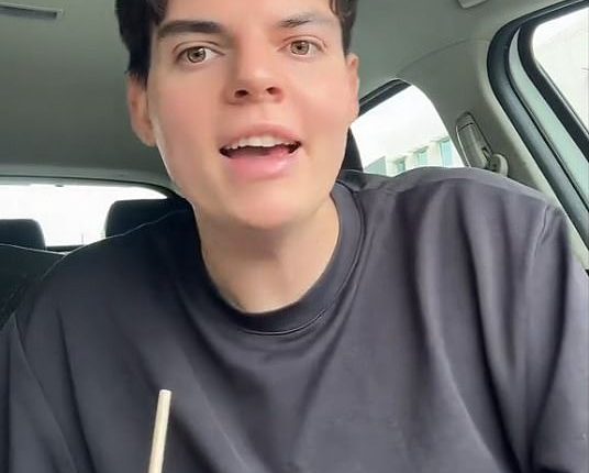 Jack Cooper went on a TikTok rant, telling his followers that university could get young people into trouble if they're not fully committed to it