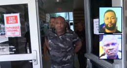 ‘Abusing this man beyond belief’: Hidden camera captures home health care employees ‘smacking’ around 29-year-old with autism, forcing medication down throat, cops say