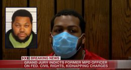 ‘Affixed chains, padlocks and cinder blocks’: Man admits to helping on-duty cop dump body of victim in river after alleged murder in patrol car, feds say