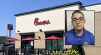 ‘Attempting to delete content’: Man busted at Chick-fil-A in attempt to solicit ‘sexual favors’ from teen was frantically trying to scrub his phone before arrest, police say