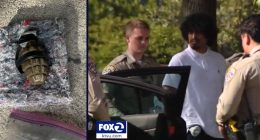 ‘Capable of detonating’: Man allegedly hurls live grenade ‘with safety pin partially removed’ as he flees cops in stolen car