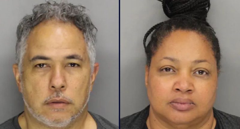 ‘Constantly recorded’: Teacher and wife allegedly kept their children under surveillance and locked up for days at a time while ‘sometimes’ denying them food and bathroom access