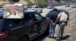 ‘Game Over’: Cops stop motorist for alleged ‘Mario Kart style driving,’ speeding and weaving on highway