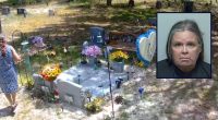‘Habitual cemetery thief’ stole items from graves to use as landscaping art at her home, cops say