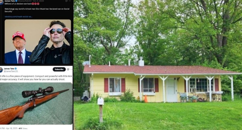 ‘I can do that with a .270 from 300 yards’: Father of 3 accused of Trump head-explosion assassination threat blames ‘the stress from his children,’ FBI says