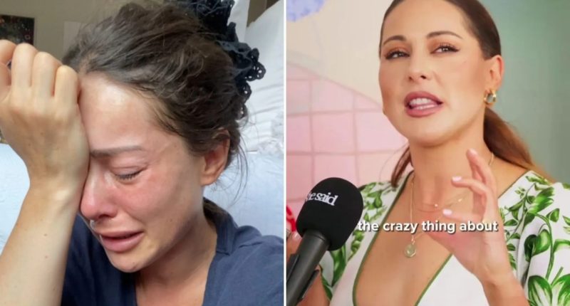 ‘I felt like I had acid being poured inside my head’ reveals Louise Thompson as she shares crippling health battle
