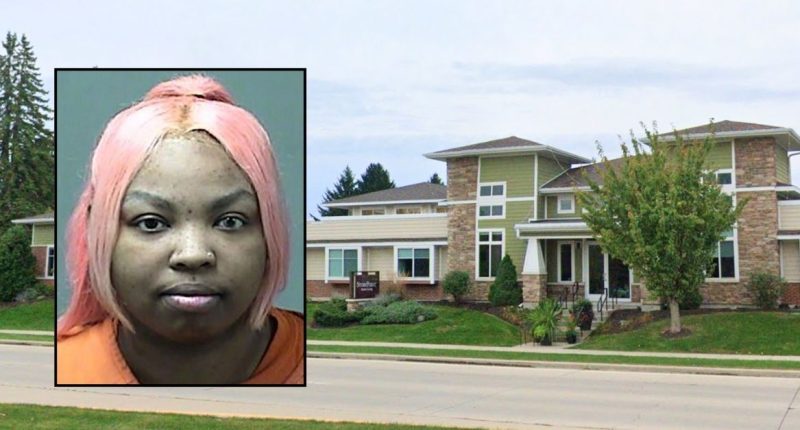 ‘If anybody snitch on me, I’m going to get on that’: Senior living facility worker shoved 76-year-old woman so hard she died from ‘complication’ of hip fracture, cops say