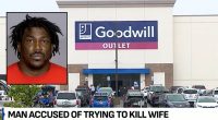 ‘I’m going to kill you’: Man first tried to run over his estranged wife outside Goodwill store where she worked before shooting her the next day, police say