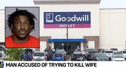 ‘I’m going to kill you’: Man first tried to run over his estranged wife outside Goodwill store where she worked before shooting her the next day, police say