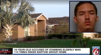 ‘Like the devil showed up at the door’: Teen has ‘no regrets’ after stabbing 81-year-old roommate 113 times because he was ‘already dying,’ police say