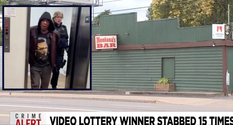‘Sit at my kitchen table and watch me die’: Lotto winner stabbed 15 times for jackpot by assailant who fell asleep after victim played dead from attack