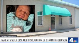‘Thought it was a joke’: Parents given ‘the wrong ashes’ of 2-year-old by crematory who let child’s body rot in his funeral clothes, lawsuit says