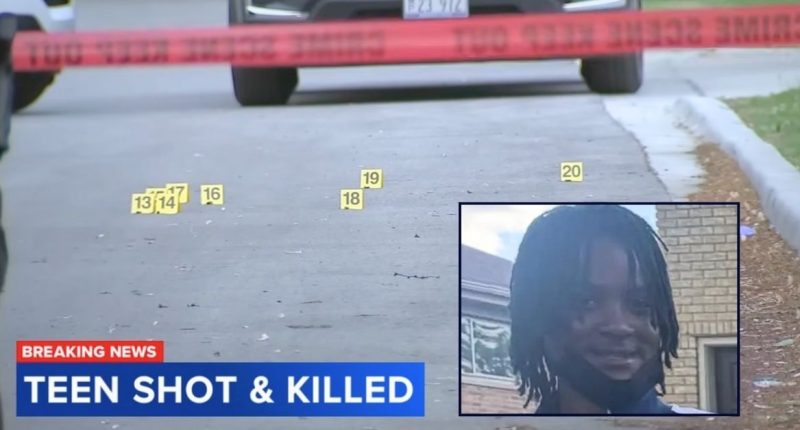 ‘Took his last breath in my arms’: Mom describes holding her dying 15-year-old son and ‘trying to keep him alive’ after he’s gunned down in front of her