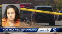 'Go get them gangster': Mom who drove her teenage kids to allegedly chase down and kill a man they believed was stalking them is sentenced