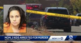 'Go get them gangster': Mom who drove her teenage kids to allegedly chase down and kill a man they believed was stalking them is sentenced